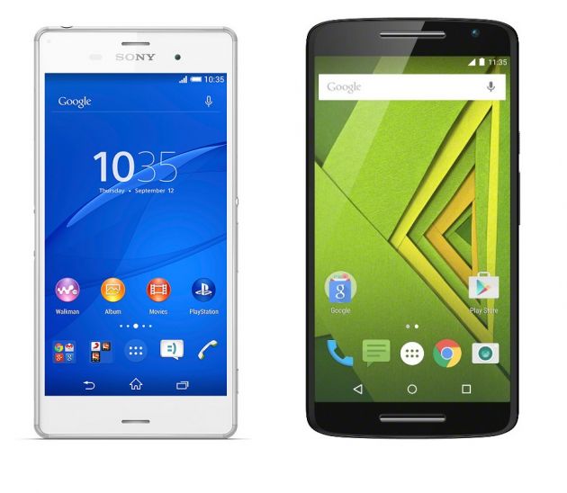 Sony Xperia Z Vs Moto X Play Budget X Play Edges Out Rival With Its