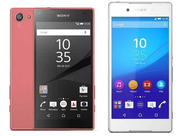 Sony Xperia Compact vs. Sony Z3 Plus: camera in the smaller Sony handset but it lags in RAM