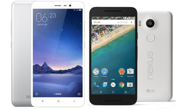 Nexus 5X vs Redmi Note 3: which one wins in design and specs?