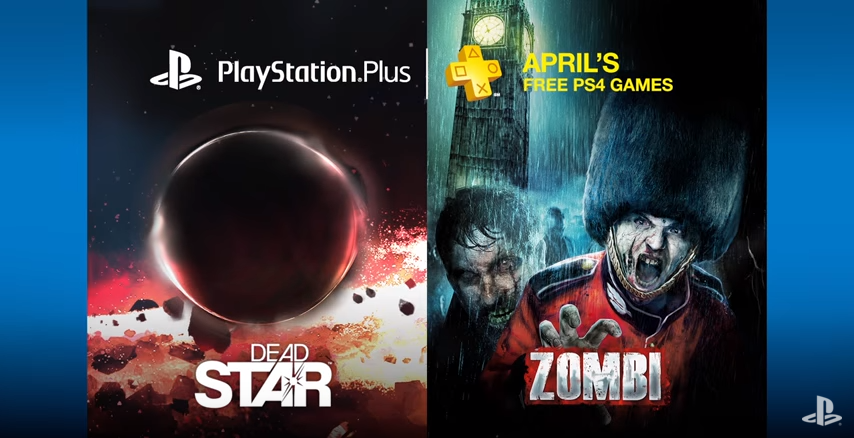 Ps Plus Free Games For April 16 List Dead Star Zombi Coming To The Ps4