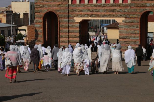  Eritrean  Orthodox Tewahdo Church  hosts delegation from 