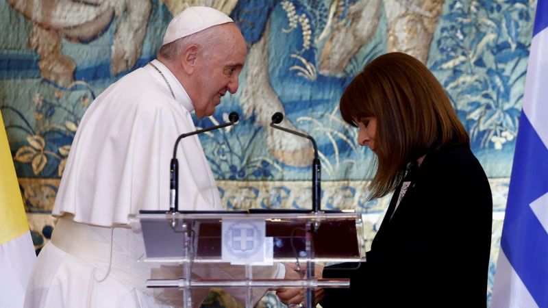 In Athens speech, Pope Francis regrets global 'retreat from democracy' - Vimarsana News