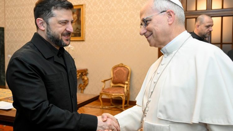 Pope Leo discusses with President Zelenskyy the return of Ukrainian children taken to Russia