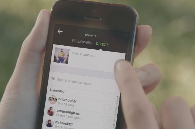 Instagram Direct: New private messaging feature shares photos and