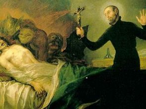 goyas-painting-of-a-catholic-priest-performing-an-exorcism