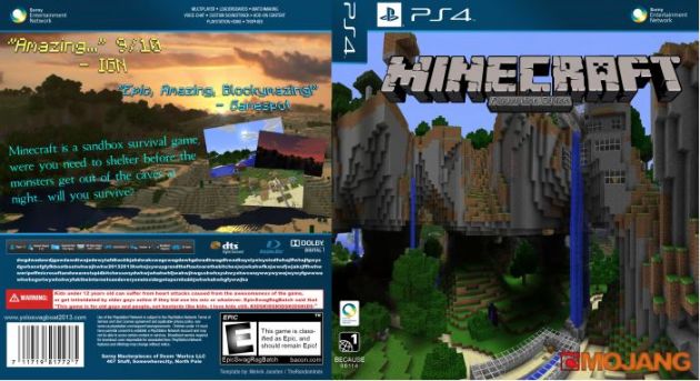 Minecraft: PS4 Edition Gameplay 