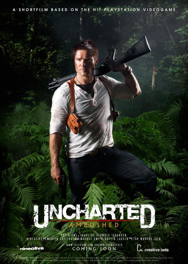 Uncharted Drake's Fortune opening cutscene created as a real life
